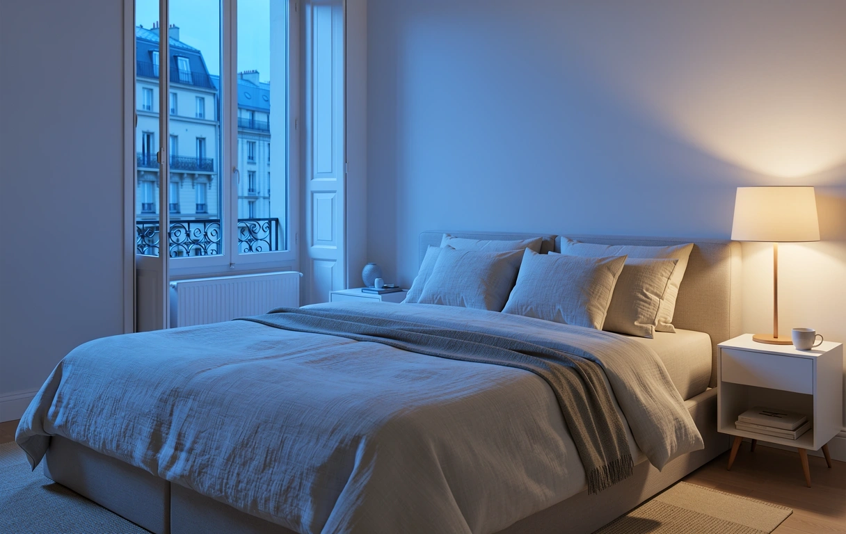 Ambiance sereine pour le repos